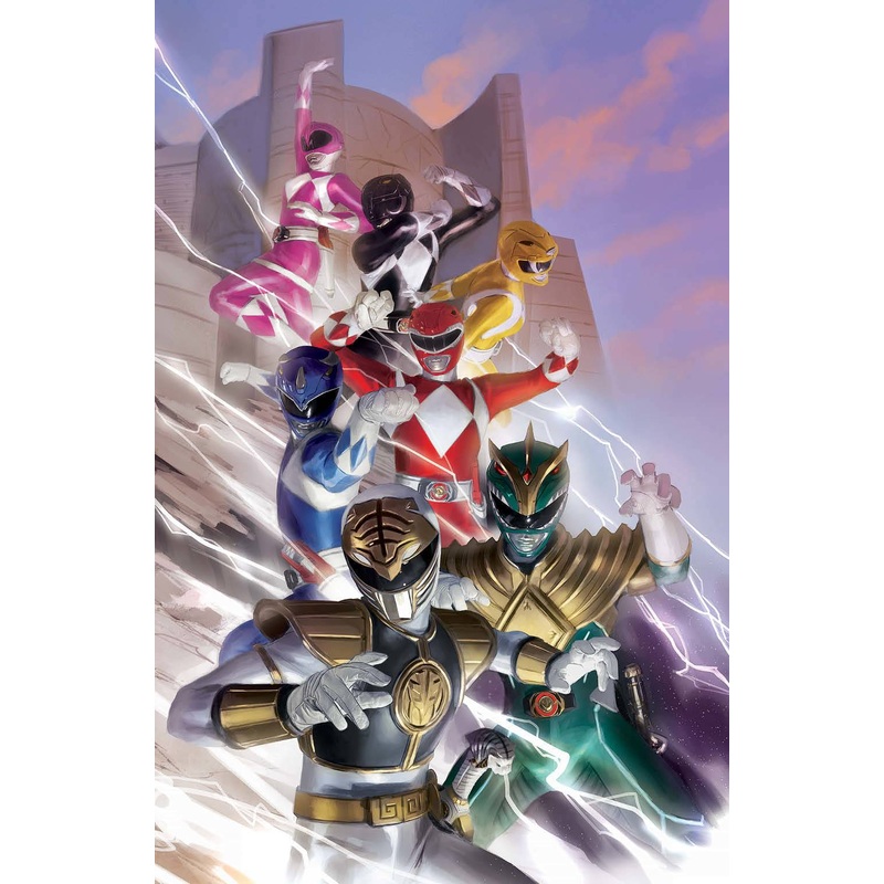 MIGHTY MORPHIN POWER RANGERS #100 CVR J UNLOCKABLE VAR ONE PER STORE ONE PER STORE