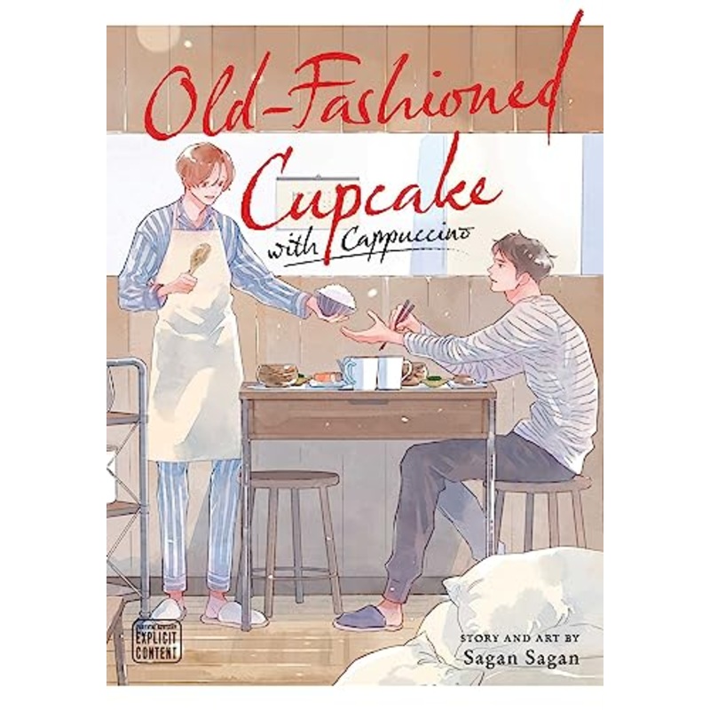 Old-Fashioned Cupcake with Cappuccino