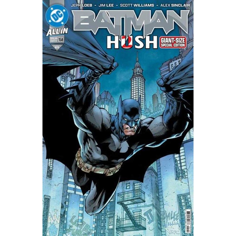 Batman #158 Giant Sized Special Edition 2nd Print Cover B Jim Lee Foil