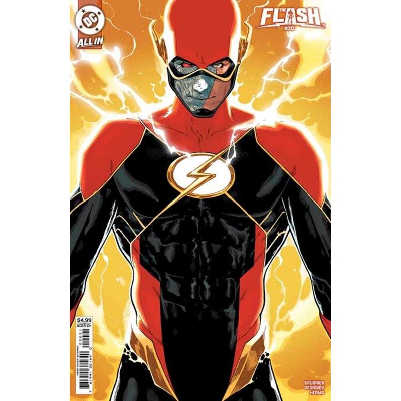 Flash #20 Cover B Jeff Spokes Card Stock Variant