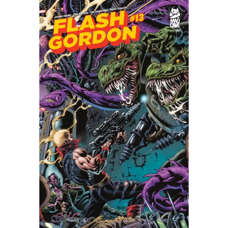 FLASH GORDON #13 CVR B WILL CONRAD FIGHT SCENE VAR (19 Nov Release)