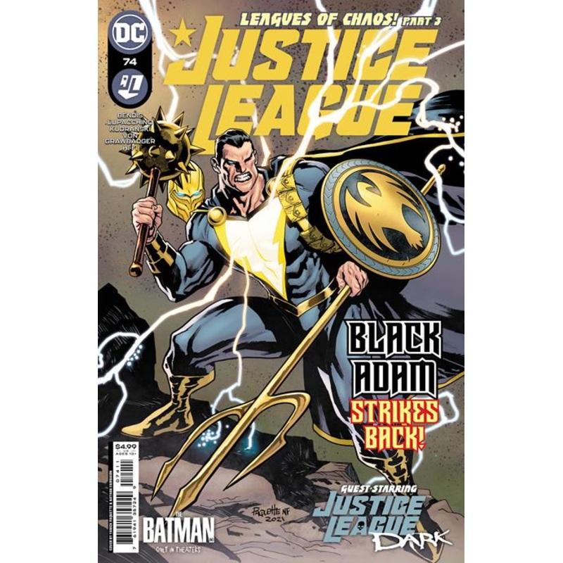 JUSTICE LEAGUE #74 CVR A YANICK PAQUETTE & NATHAN FAIRBAIRN