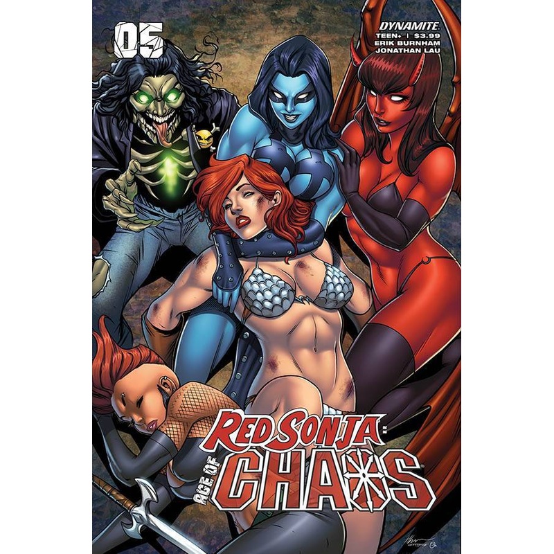 RED SONJA AGE OF CHAOS #5 CVR C GARZA