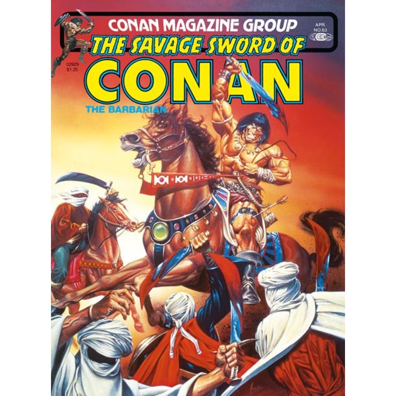 Savage Sword Of Conan The Original Comics Omnibus HC Vol 05 Direct Market Exclusive Joe Chiodo Variant *PRE-ORDER*