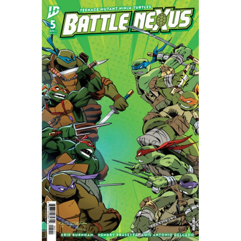 TEENAGE MUTANT NINJA TURTLES: BATTLE NEXUS #5 VAR C (NIELI & RANDOLPH) (10 Dec Release)