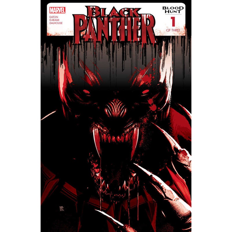 Black Panther: Blood Hunt #1 Andrea Sorrentino Blood Soaked 2nd Print Variant [Bh]