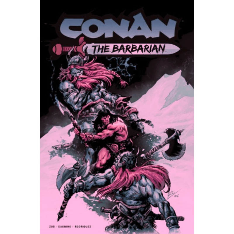 CONAN THE BARBARIAN #25 CVR G ROBERTO DE LA TORRE FOIL TRADE VAR (MR) (08 Oct Release)