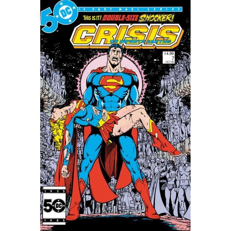 Crisis On Infinite Earths #7 Facsimile Edition Cover A George Perez