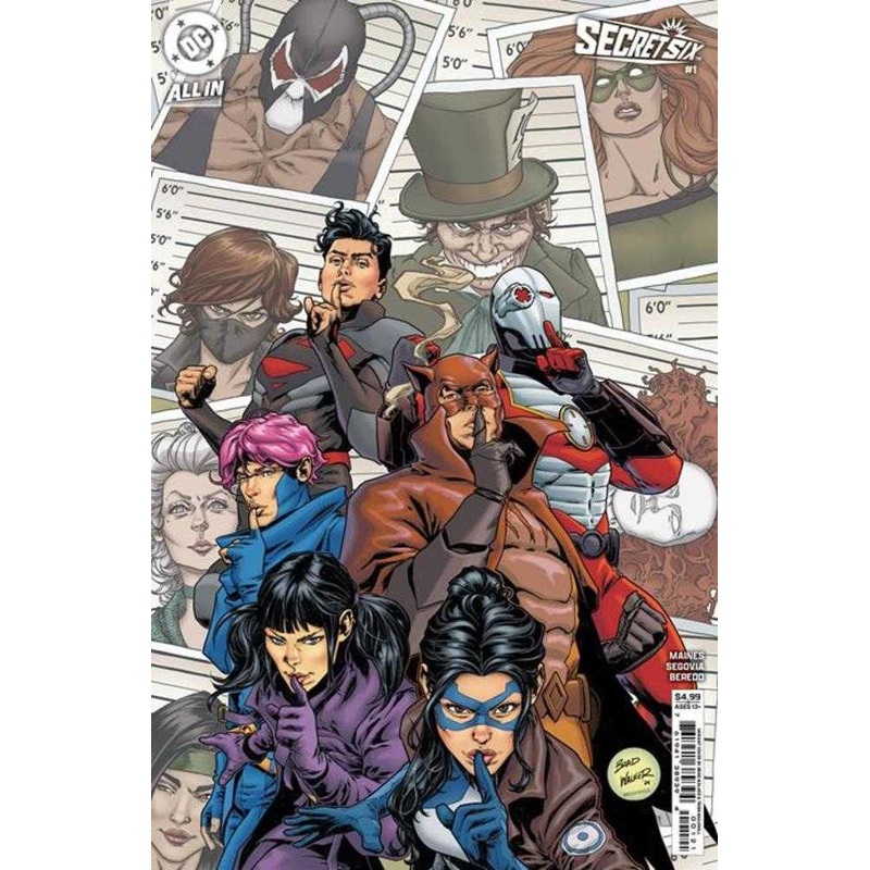 Secret Six #1 (Of 6) Cover B Brad Walker Card Stock Variant