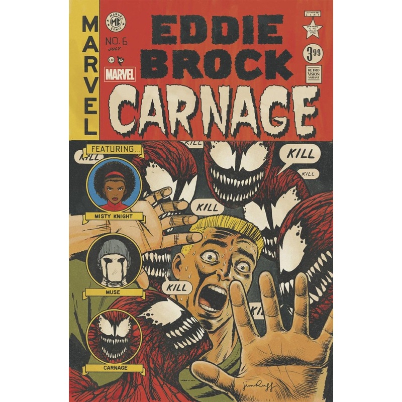 Eddie Brock: Carnage #6 Jim Rugg Retrovision Variant
