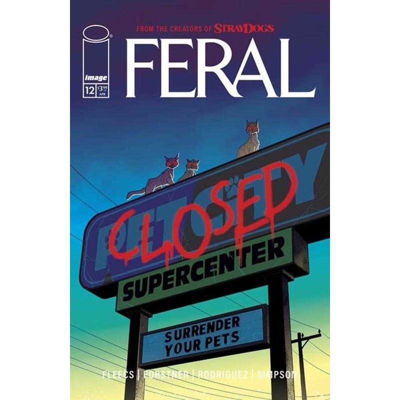 Feral #12 Cover A Tony Fleecs & Tone Rodriguez