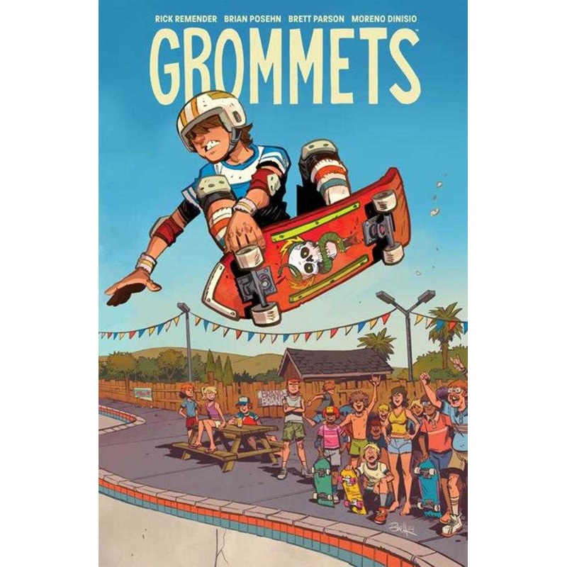 Grommets TPB Direct Market Exclusive Brett Parson Cover