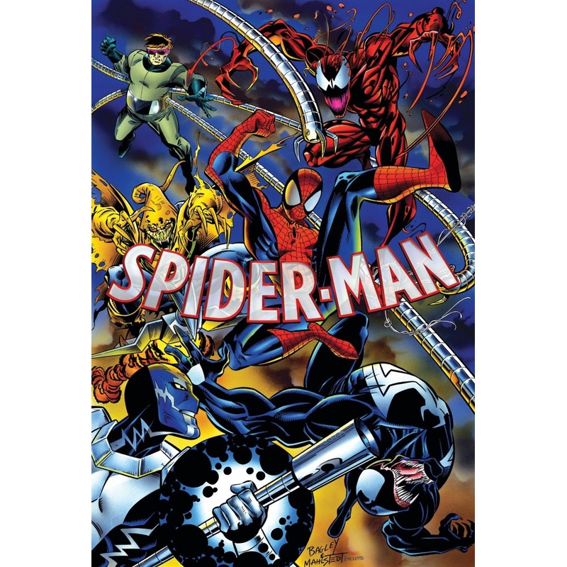 Spider-Man By Michelinie & Bagley Omnibus Vol. 2 Mark Bagley Enemies Cover HC [DM Only] *OOP*