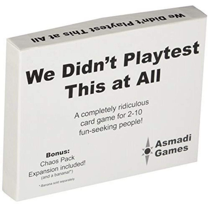We Didn't Playtest At All