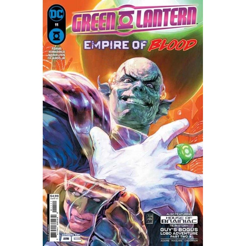 Green Lantern #11 Cover A Xermanico (House Of Brainiac)