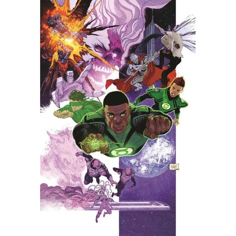Green Lantern War Journal #5 Cover A Montos