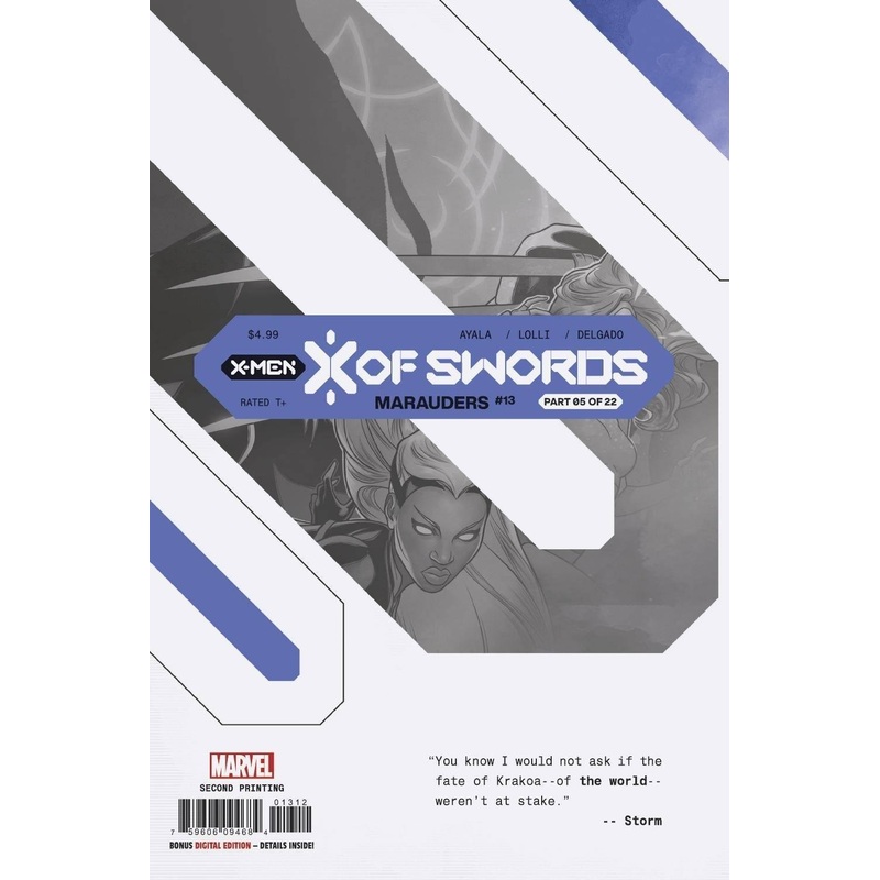 MARAUDERS (2019) #13 2ND PTG VAR XOS