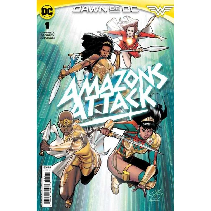 Amazons Attack #1 Cover A Clayton Henry
