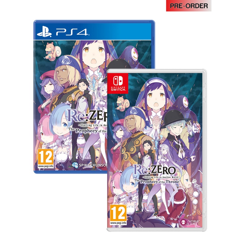 Re:ZERO - The Prophecy of the Throne, Standard Edition Playstation 4