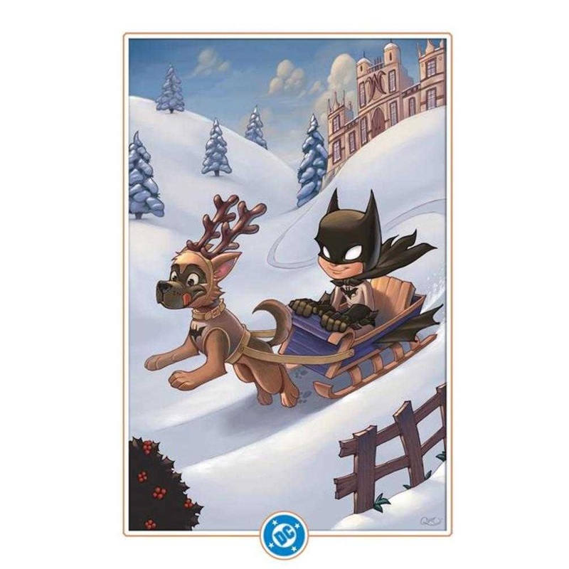 Batman #155 Cover G Chrissie Zullo DC Winter Wonderland Card Stock Variant
