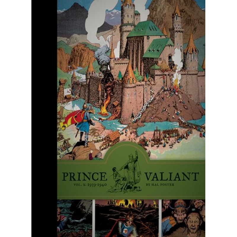 Prince Valiant HC Vol 02 1939-1940 (XL Book) *NICK&DENT* *C2*
