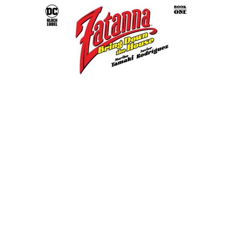 Zatanna Bring Down The House #1 (Of 5) Cover E Blank Variant (Mature)