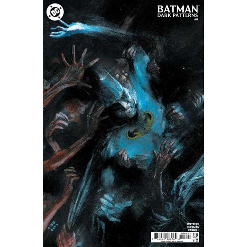 Batman Dark Patterns #8 (Of 12) Cover B Martin Simmonds Card Stock Variant