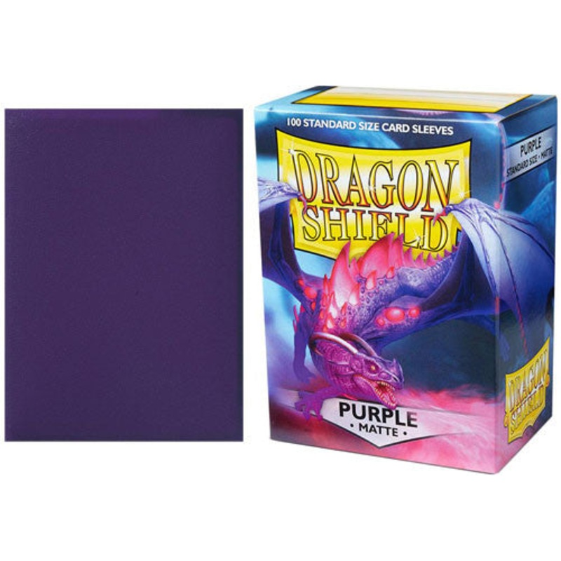 Dragon Shield: Card Sleeves - Matte Purple (100)