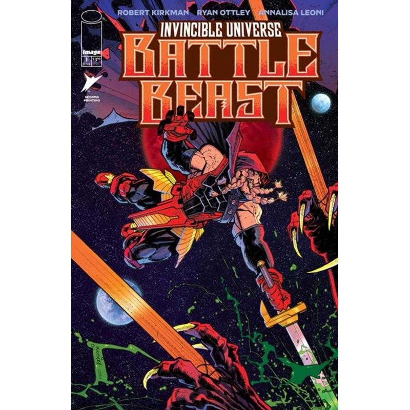 Invincible Universe Battle Beast #1 2nd Print Cover A Ryan Ottley