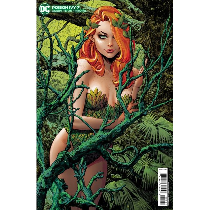POISON IVY  #7 CVR D INC 1:25 DAN PANOSIAN CARD STOCK VAR
