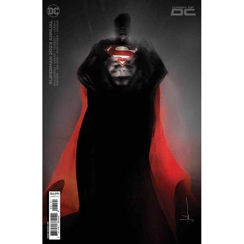 Superman 2023 Annual #1 (One Shot) Cover B Jock Card Stock Variant