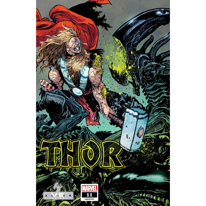 THOR (2020) #11 DANIEL WARREN JOHNSON MARVEL VS ALIEN VAR