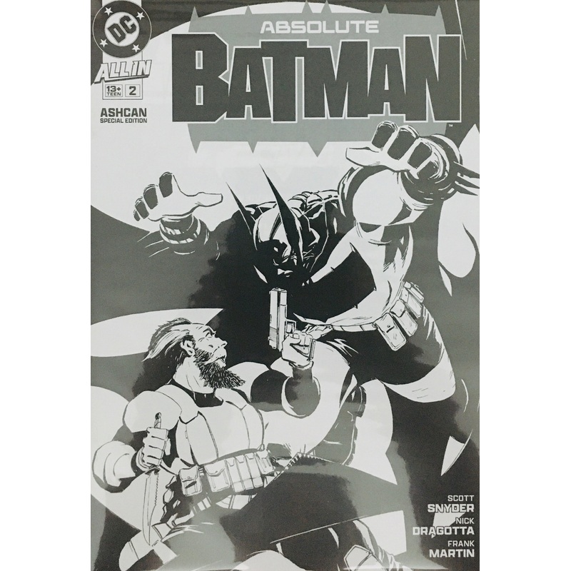 ABSOLUTE BATMAN #2 NYCC ASHCAN SPECIAL EDITION PH