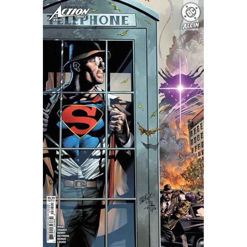Action Comics #1070 Cover C Eddy Barrows Card Stock Variant
