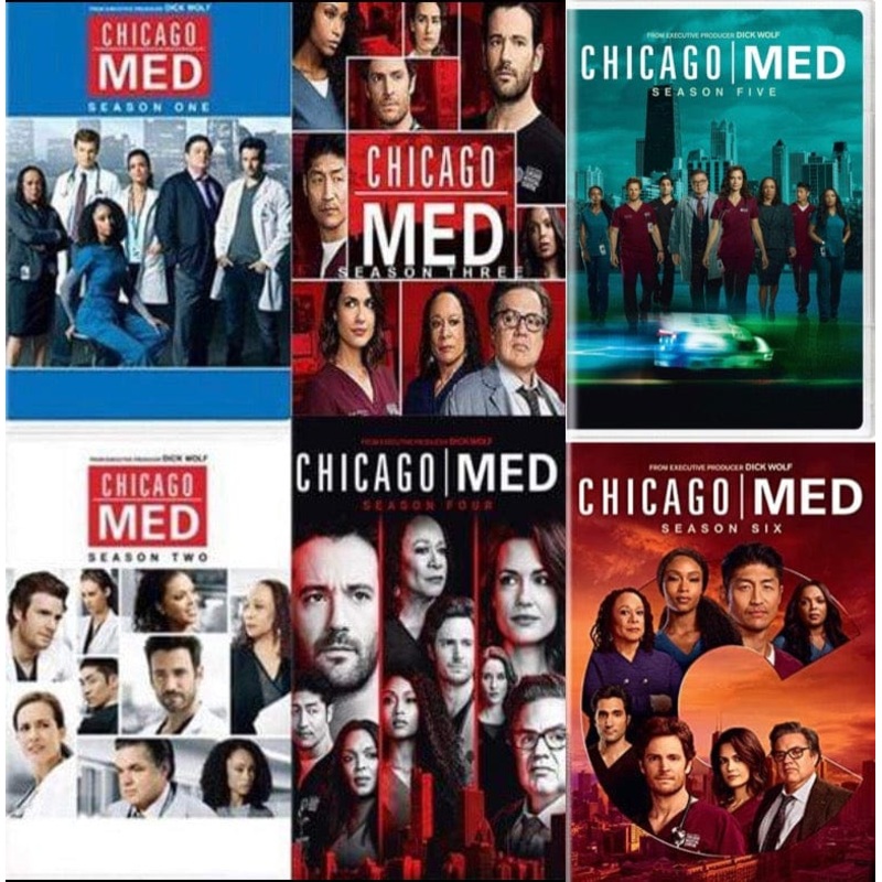 Chicago Med TV Series Seasons 1-6 DVD Set