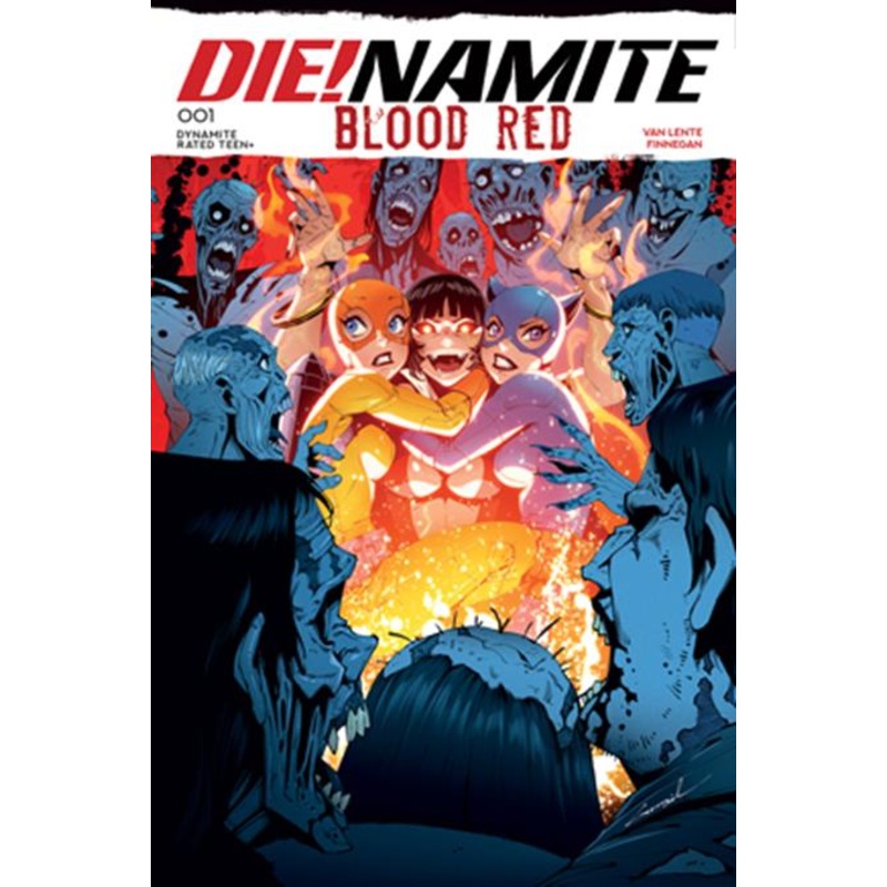 DIE!NAMITE BLOOD RED #1 CVR B GODTAIL VAR (08 Oct Release)