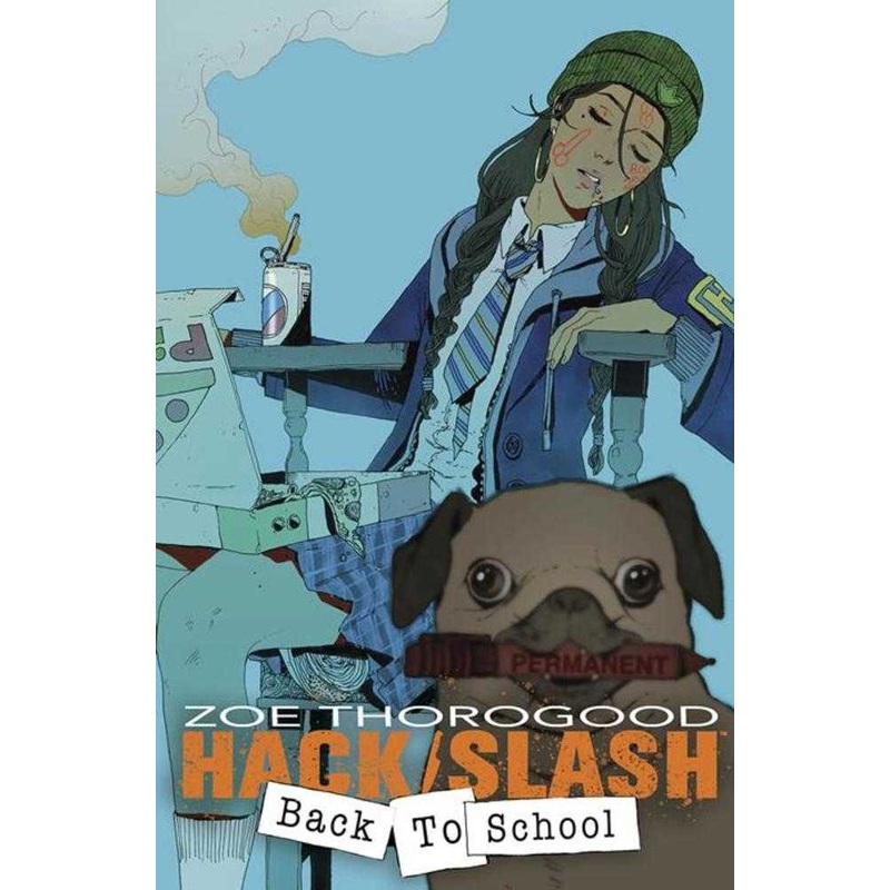 Hack Slash Back To School #4 (Of 4)  Cover A Zoe Thorogood