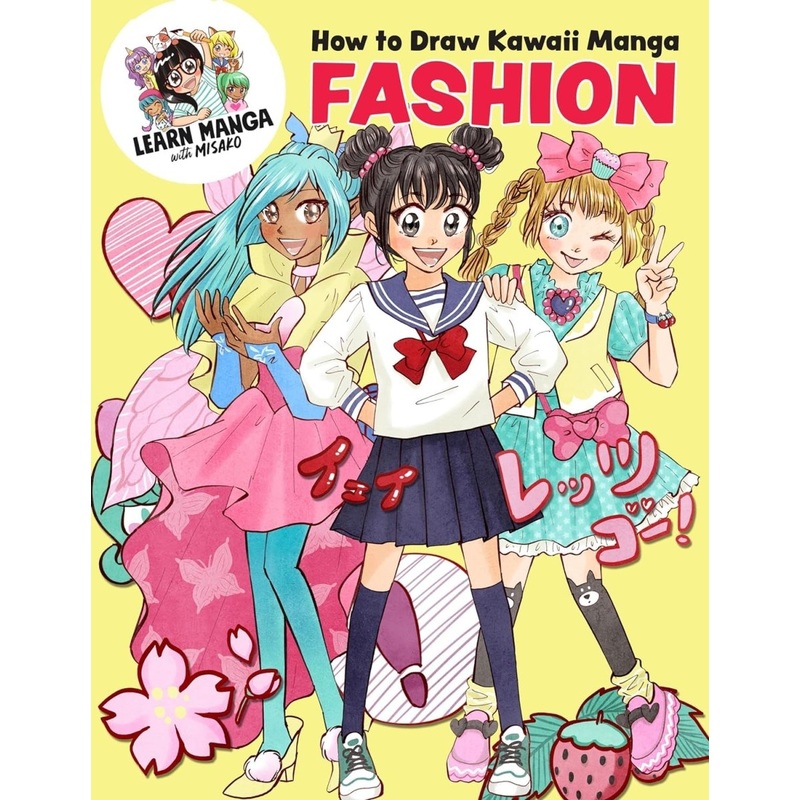 How To Draw Kawaii Manga Fashion (Learn Manga With Misako)
