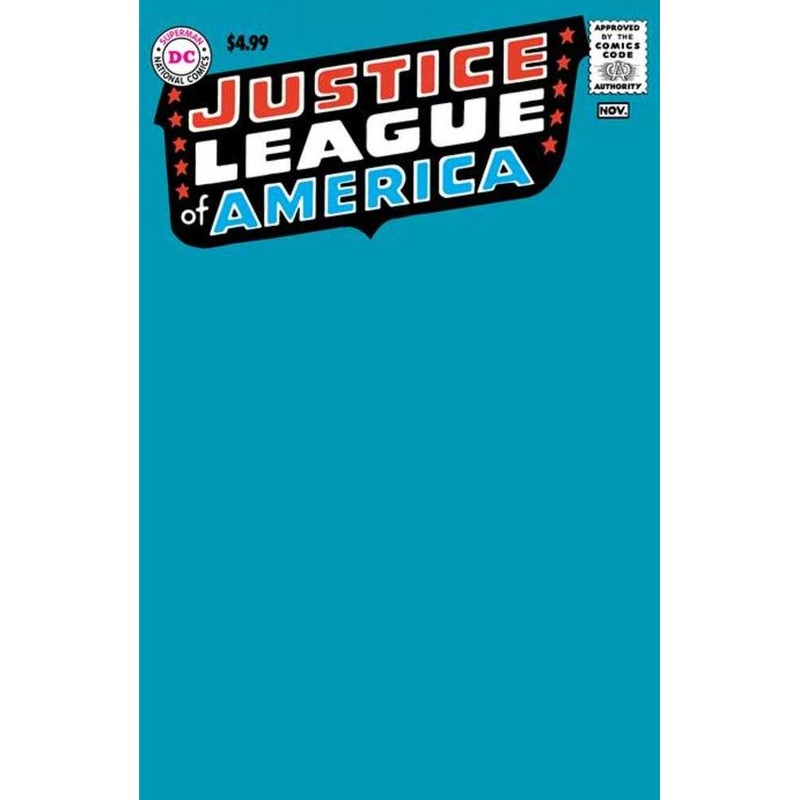Justice League Of America #1 Facsimile Edition Cover C Blank Variant