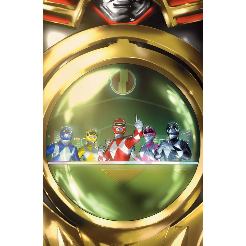 MIGHTY MORPHIN POWER RANGERS #103 CVR E UNLOCKABLE VAR ONE PER STORE