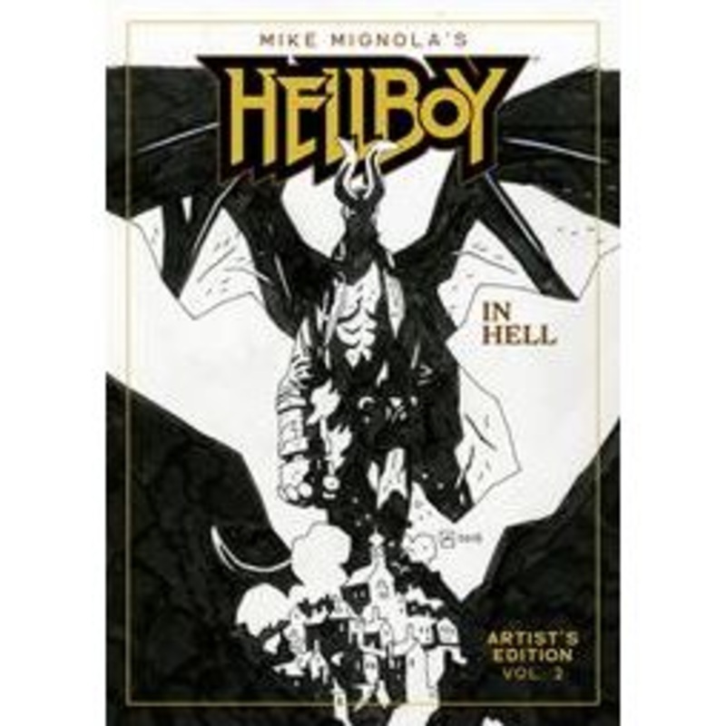 MIKE MIGNOLAS HELLBOY IN HELL ARTISTS EDITION HC BOOK 02 MIKE MIGNOLA CVR In-Store Date: 3/25/2026