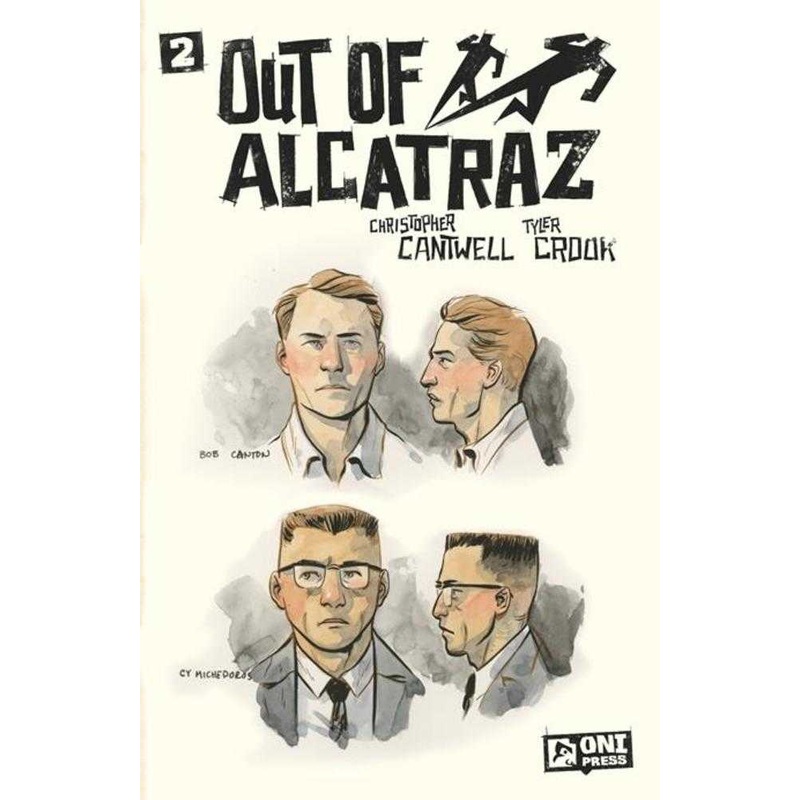 Out Of Alcatraz #2 (Of 5) Cover C 1:10 Ratio Variant Edition Crook Sketch