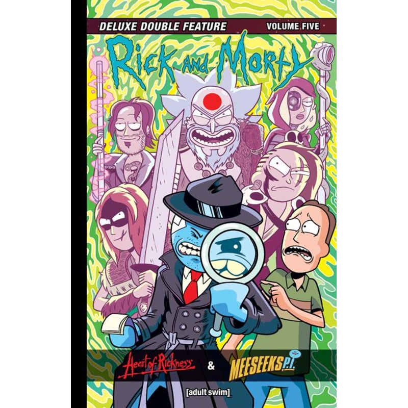 Rick And Morty Deluxe Double Feature HC Vol 5