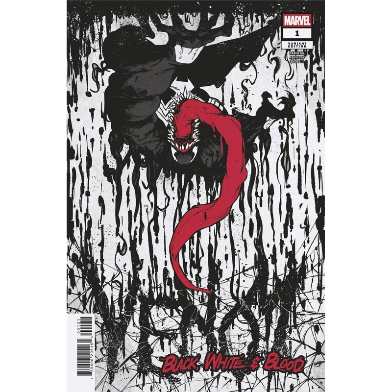 Venom: Black, White & Blood #1 Sanford Greene Variant