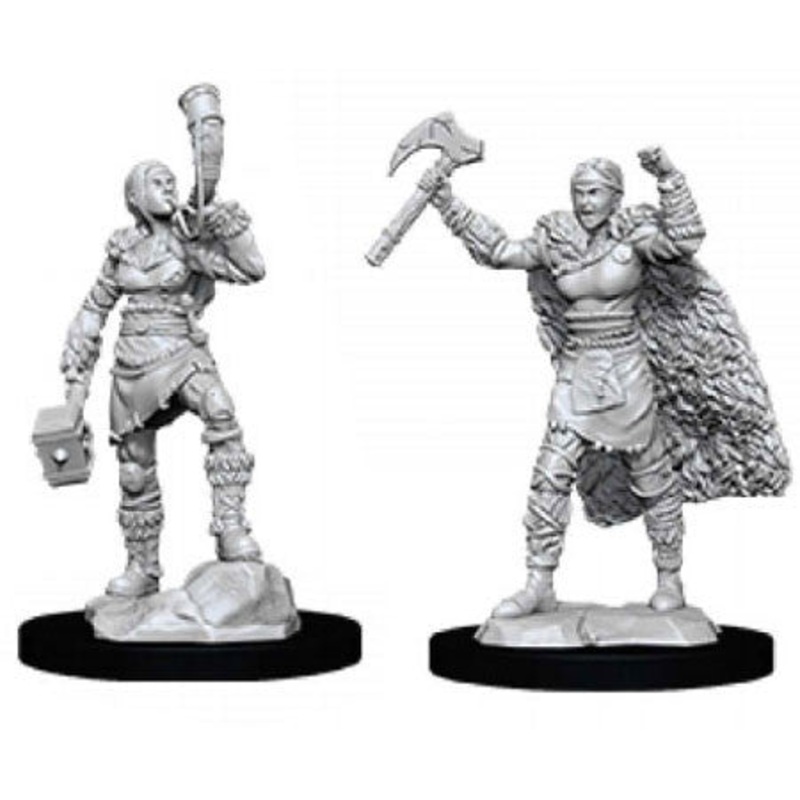 D&D Nolzur's Marvelous Unpainted Minis: W12 Female Human Barbarian