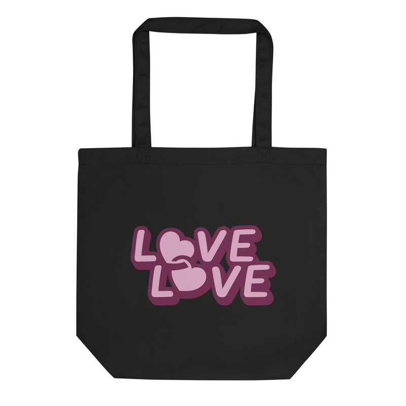 LoveLove Eco Tote Bag Black