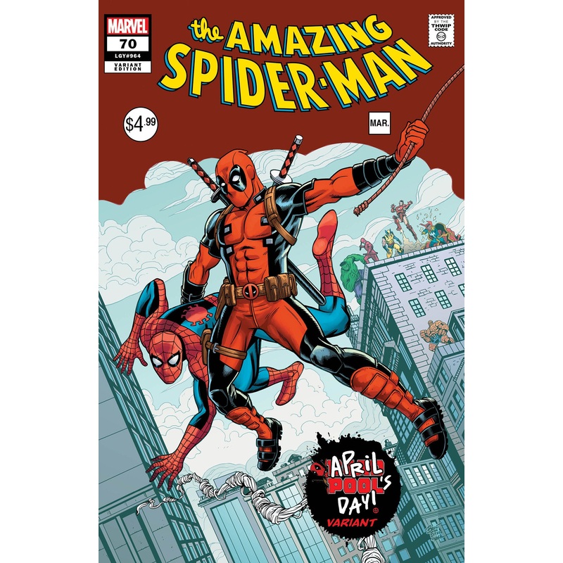Amazing Spider-Man #70 Brent Schoonover April Pool'S Day Variant [Doom]