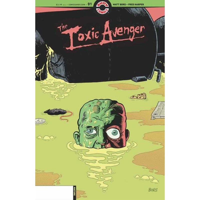 Toxic Avenger #1 (Of 5) Cover B 3 Copy Matt Bors Unlock Variant (Mature)