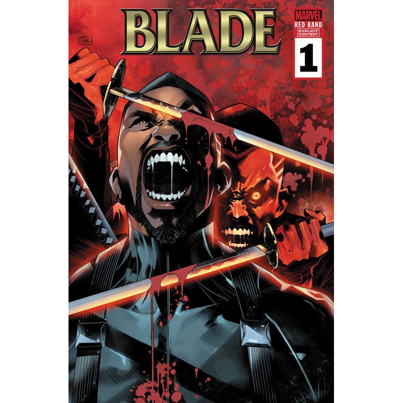 Blade Red Band #1 (Of 5) 1:25 Ratio Variant Edition Edwin Galmon Variant (Polybgged)