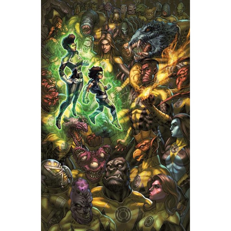 GREEN LANTERN (2021) #10 CVR B ALAN QUAH CARD STOCK VAR